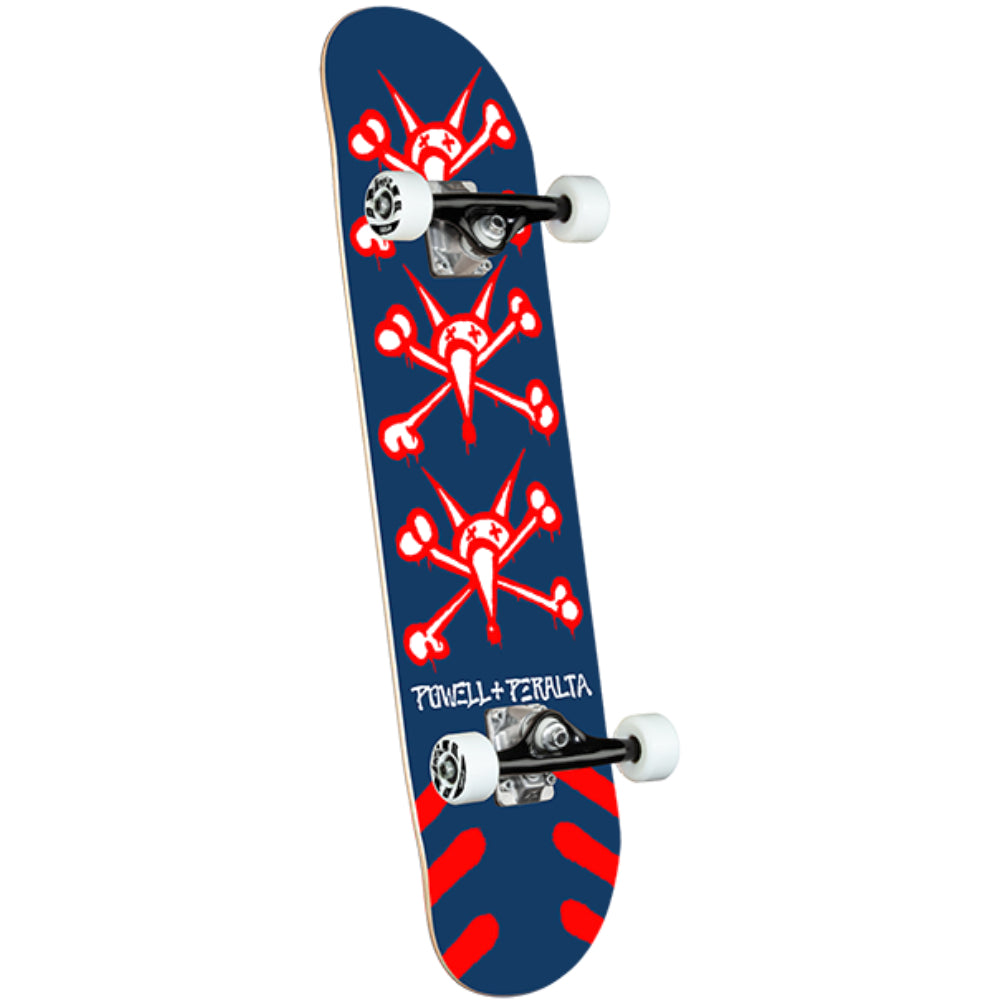 Powell Peralta Vato Rats Navy 8.25 - Skateboard Complete Angle
