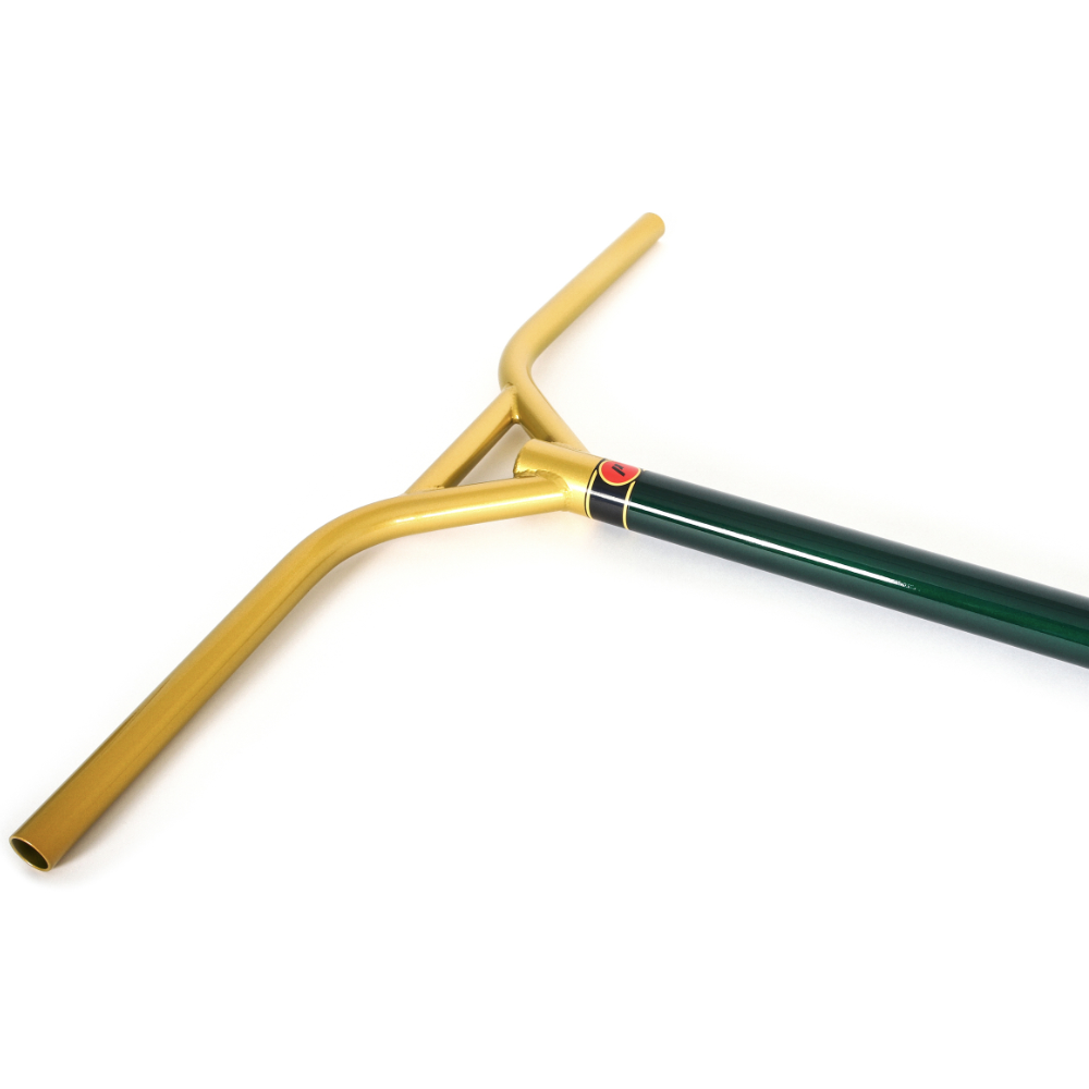 Prime Yank Didine Terchague Promodel Champagne Freestyle Scooter Bars Close Up