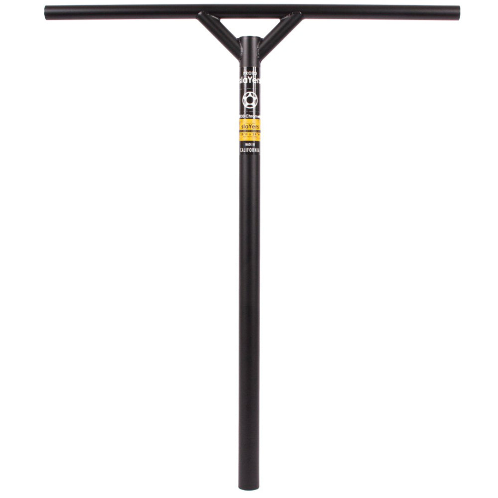 Proto Baby Slayer Classic Street Freestyle Scooter Bars Flat Black