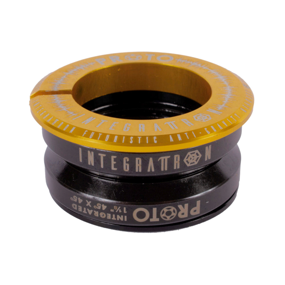 Proto Integrattron - Headset Gold Top Angle