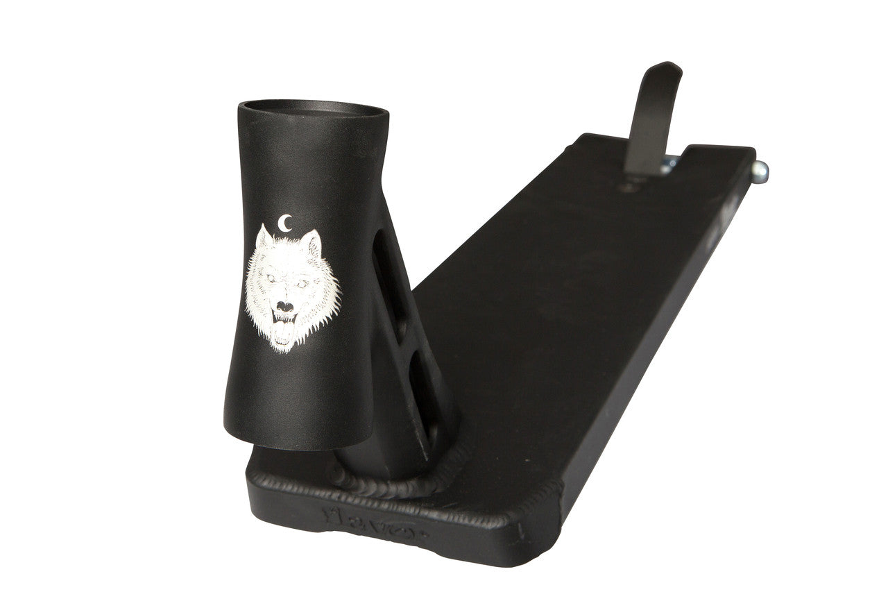 Scooter deck for freestyle scooter, Black