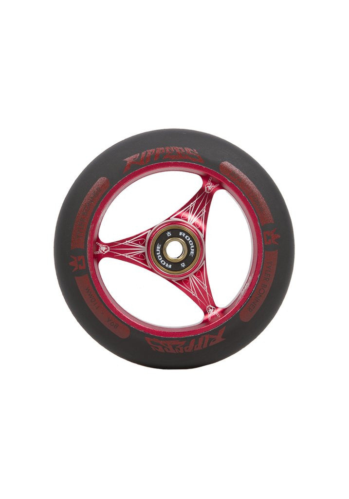 Rogue Ripper Wheels (PAIR), Scooter Wheels, Black Red