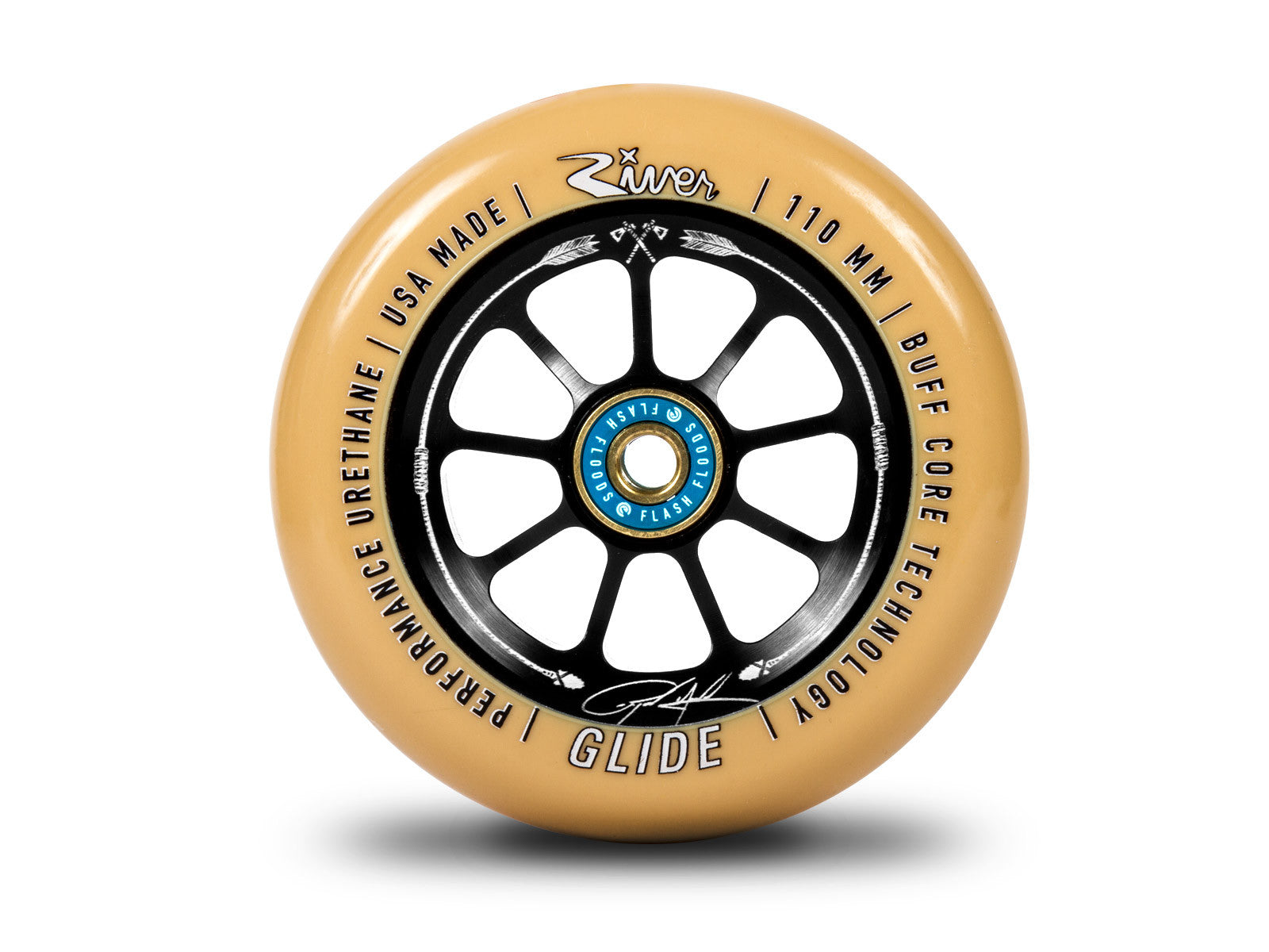 River Glide Wheels - PAIR, 110mm, Ryan Gould, Savage