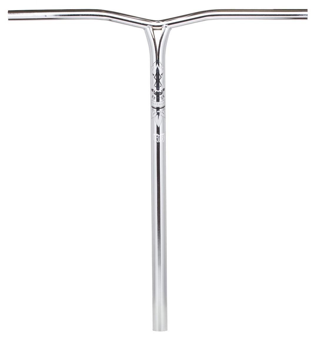 Scooter bar for freestyle scooter, Chromoly, Silver