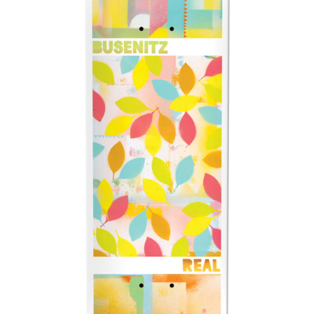 Real Busenitz Acrylics 8.06 - Skateboard Deck Close Up