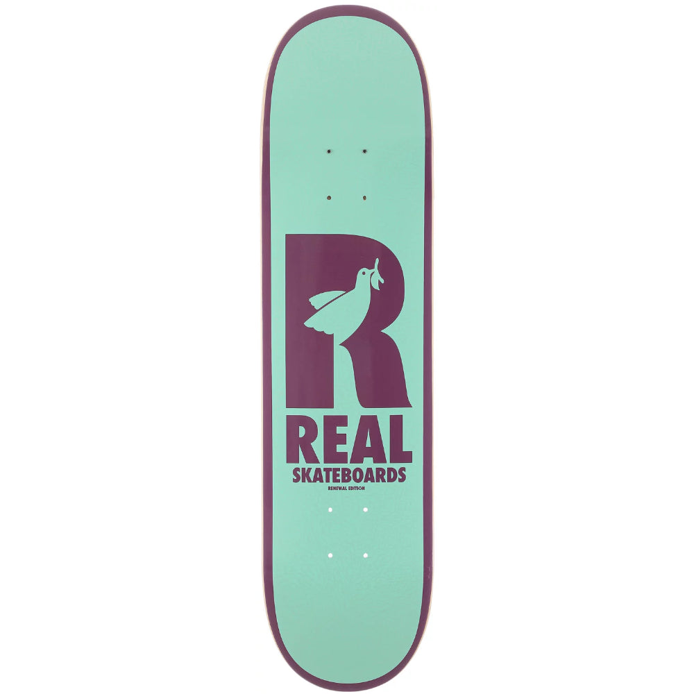 Real Doves Redux Renewal Teal 8.06 Skateboard Deck
