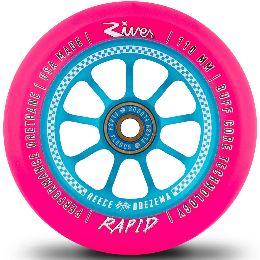 River Glides Checkmate Reece Doezema 110mm (PAIR) - Scooter Wheels Buff Core Technology