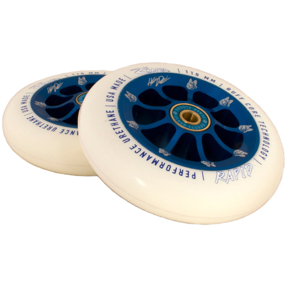 River Rapids Pablo Helmeri Pirinen 110mm (PAIR) - Scooter Wheels Set