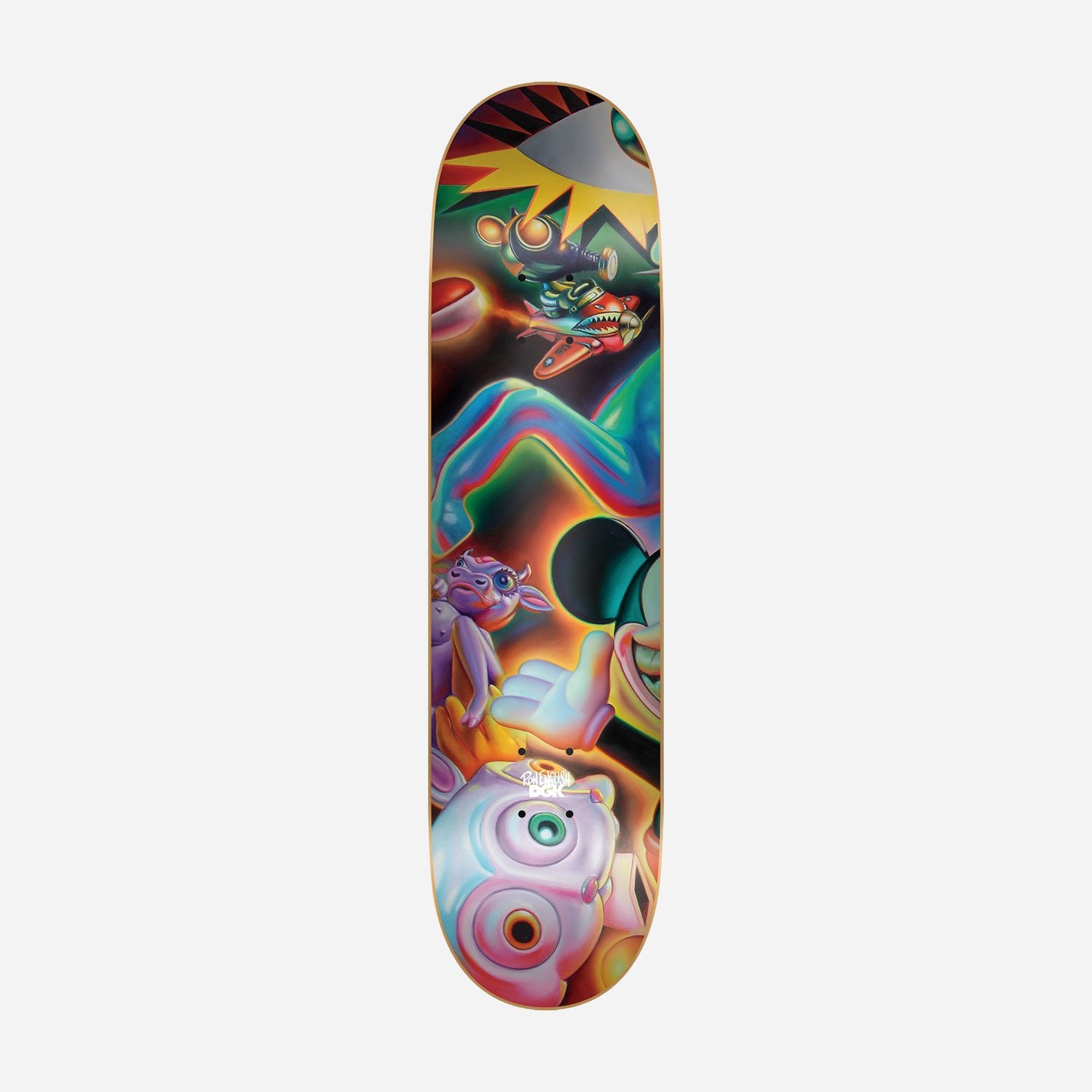 DGK X Ron English Deck - Skateboard Deck 7.9