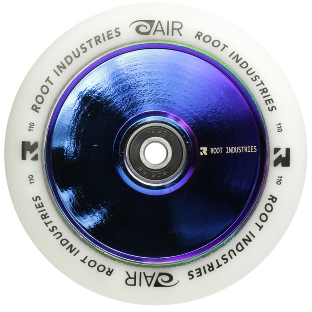 Root Industries AirWheels 110mm White Urethane (PAIR) - Scooter Wheels Bluray