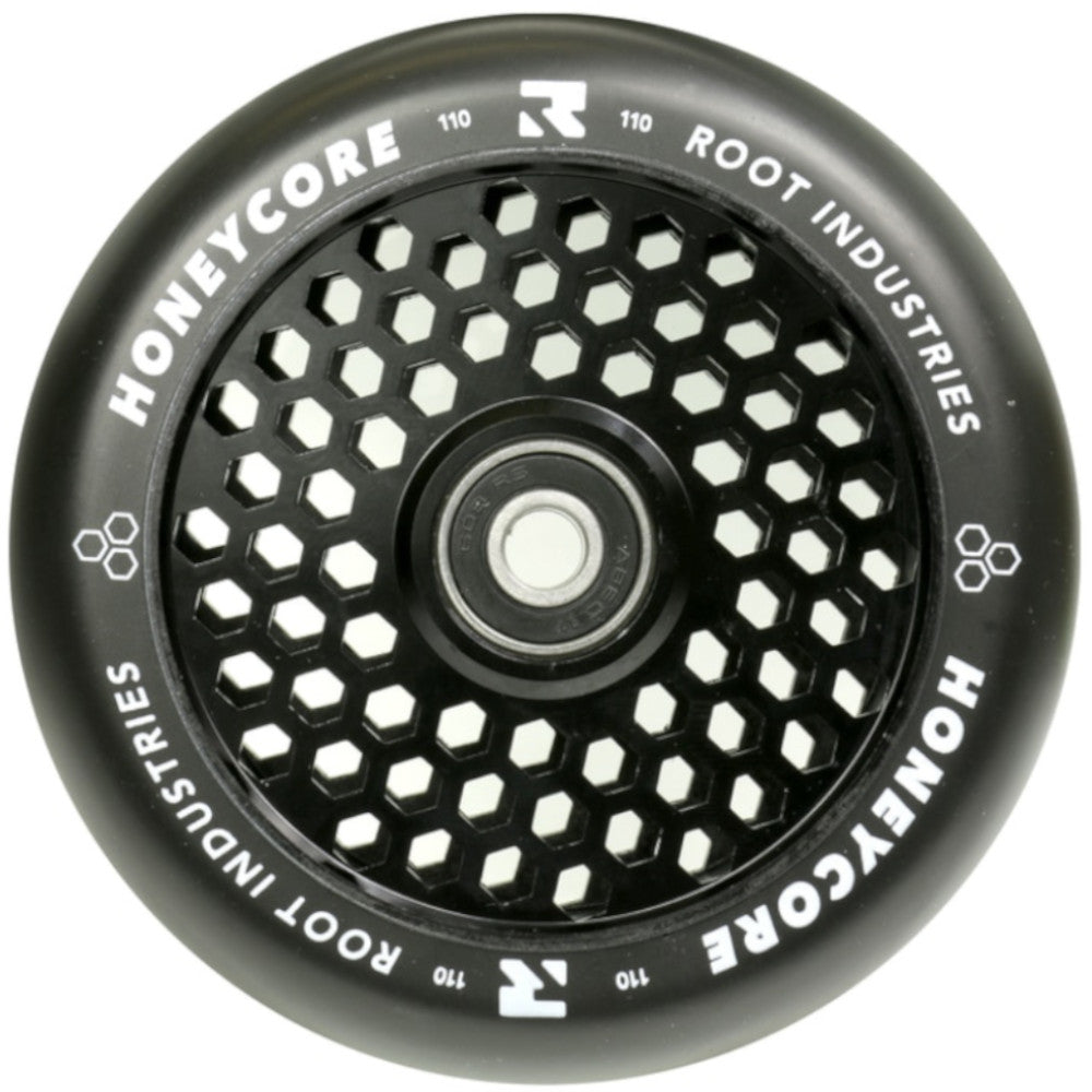 Root Industries Honeycore 110mm Black PU Freestyle Scooter Wheel BlacK