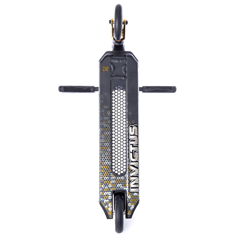 Root Industries Invictus 2 - Scooter Complete Gold Rush Bottom Deck Design
