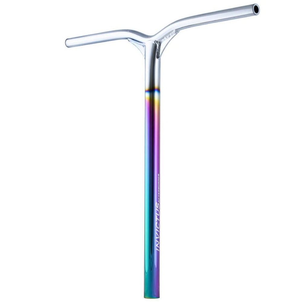 Root Industries Invictus Afterburner HMA Aluminium Freestyle Scooter Bars Rocket Fuel Neo Chrome Oilslick Angle