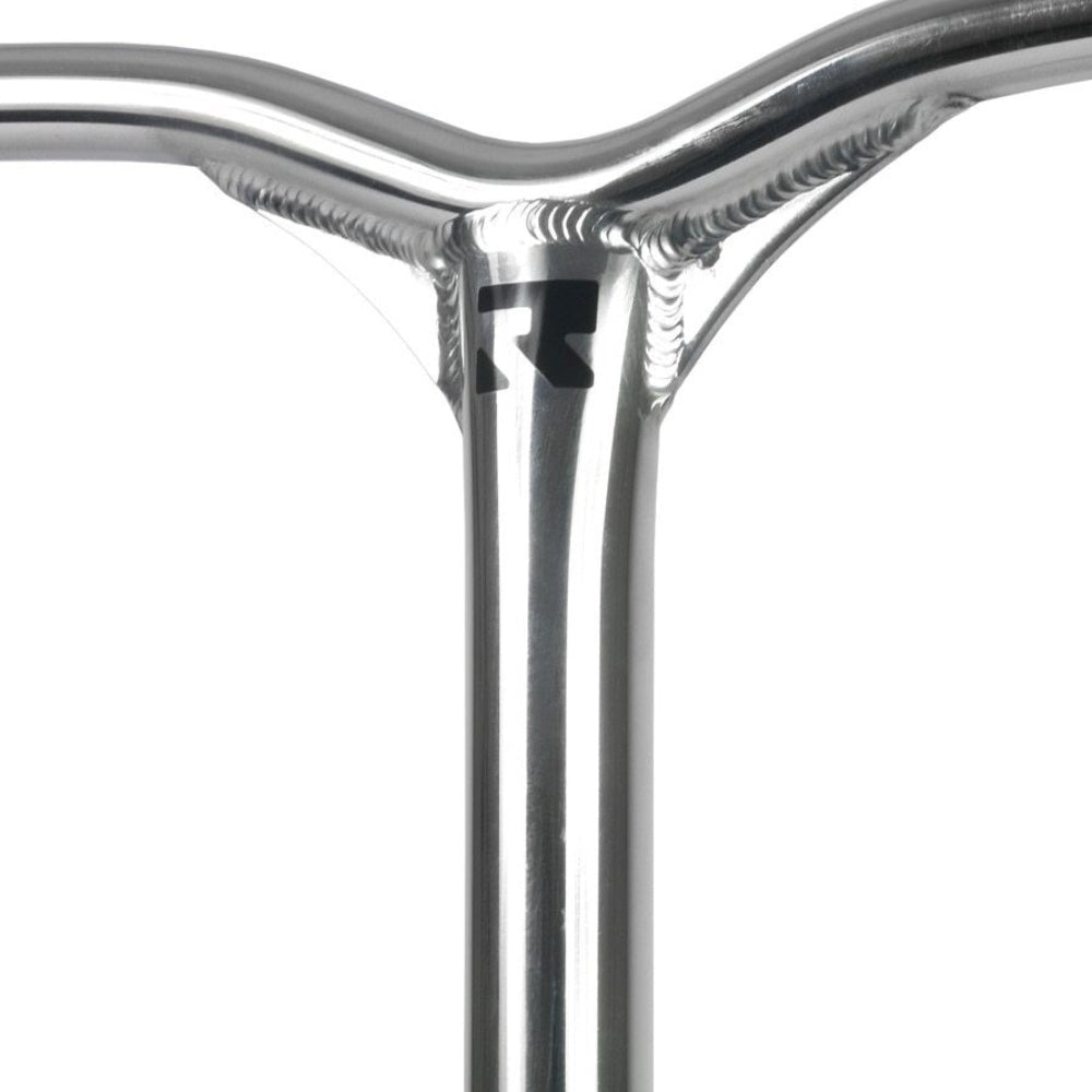 Root Industries Invictus Black Aluminium Freestyle Scooter Bars Mirror Chrome Polished Close Up