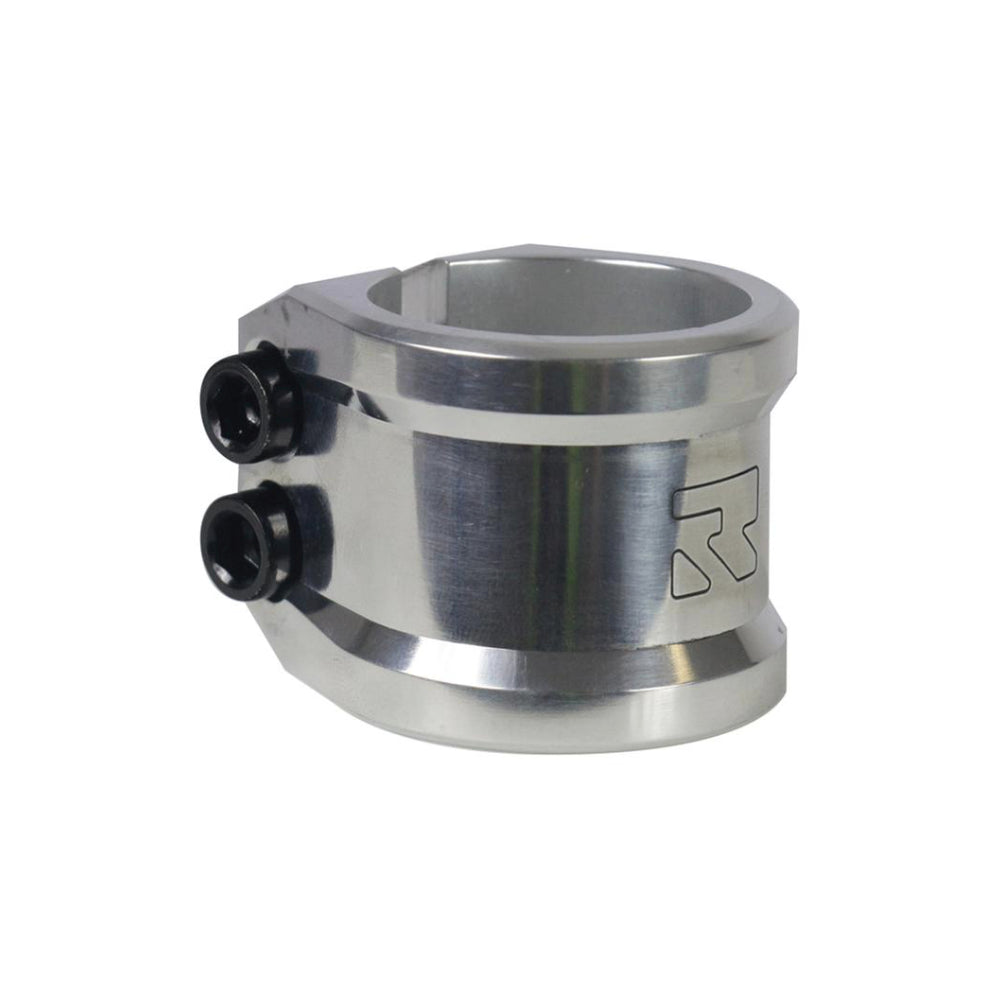 Root Industries Lithium Double - Scooter Clamp Chrome Silver