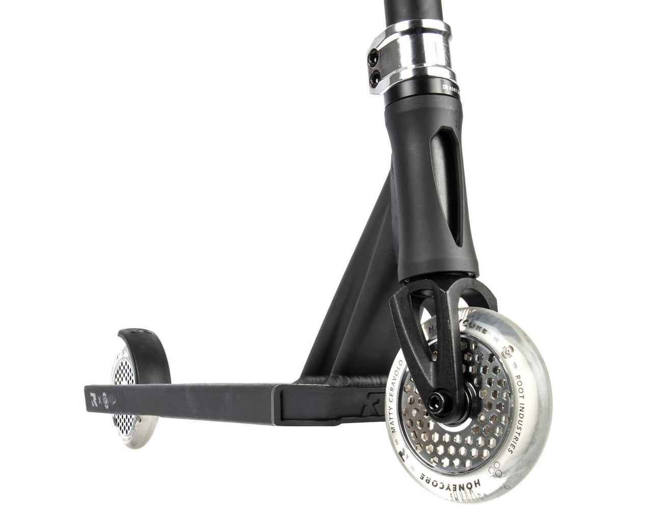 Root Industries Invictus Matty Ceravolo Signature - Scooter Complete Neck Fork Close Up