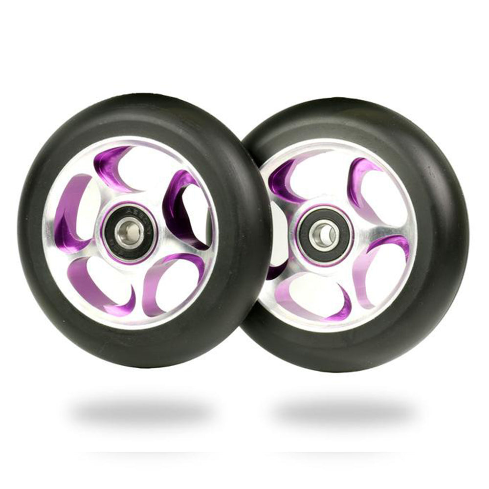 Root Industries Re-Entry 100mm (PAIR) - Scooter Wheel Purple