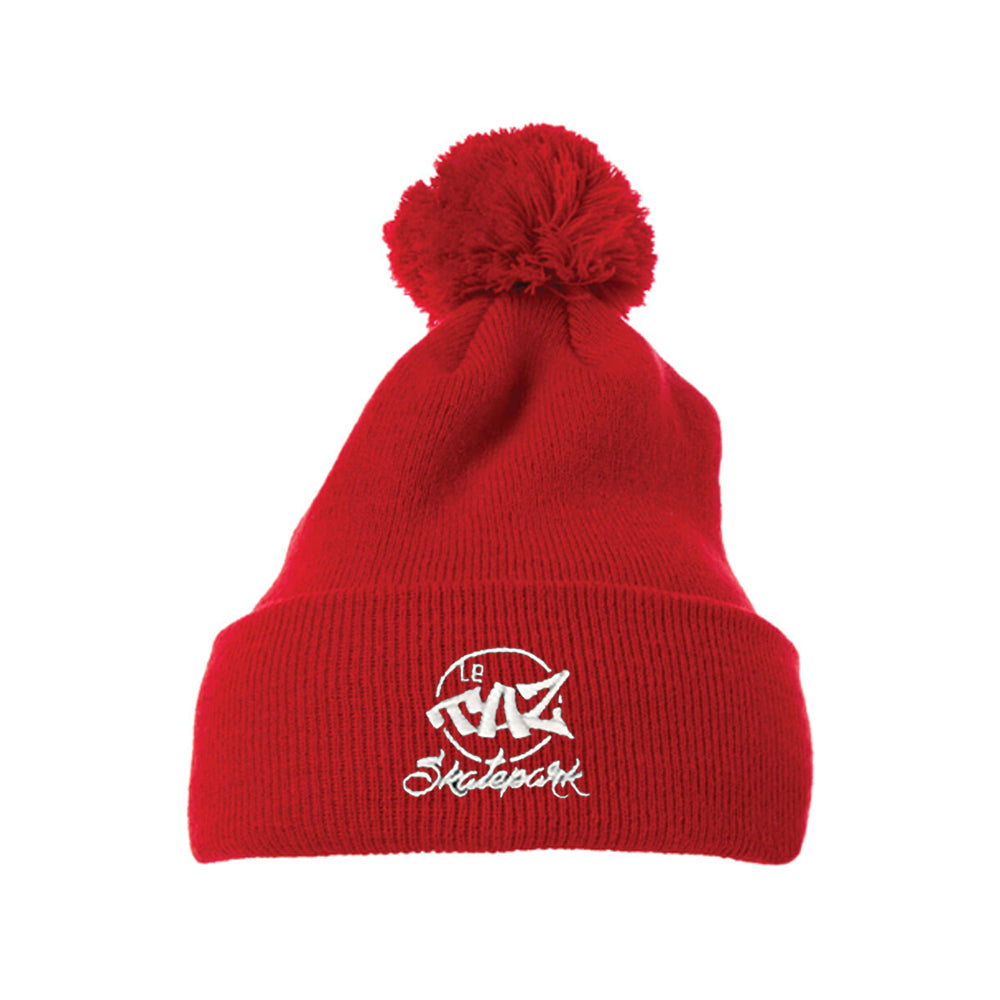 TAZ Pompom - Beenie Red
