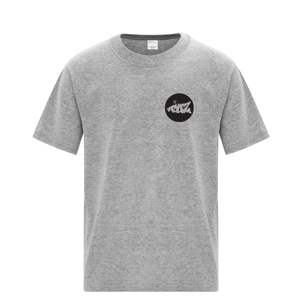 TAZ T-Shirt Rounded Grey Front