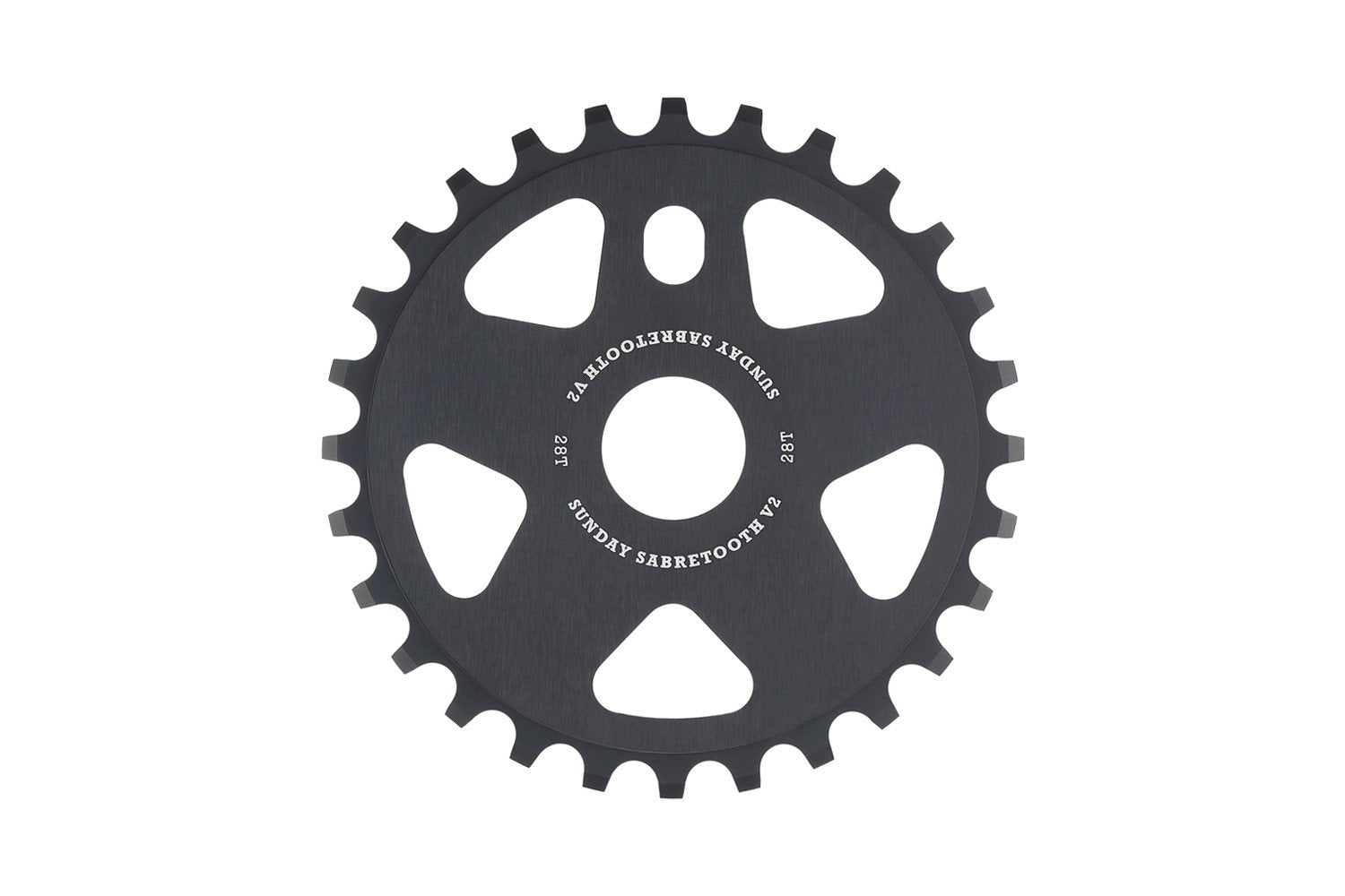 Sunday Sabretooth V2 Black 28T- BMX Sprocket