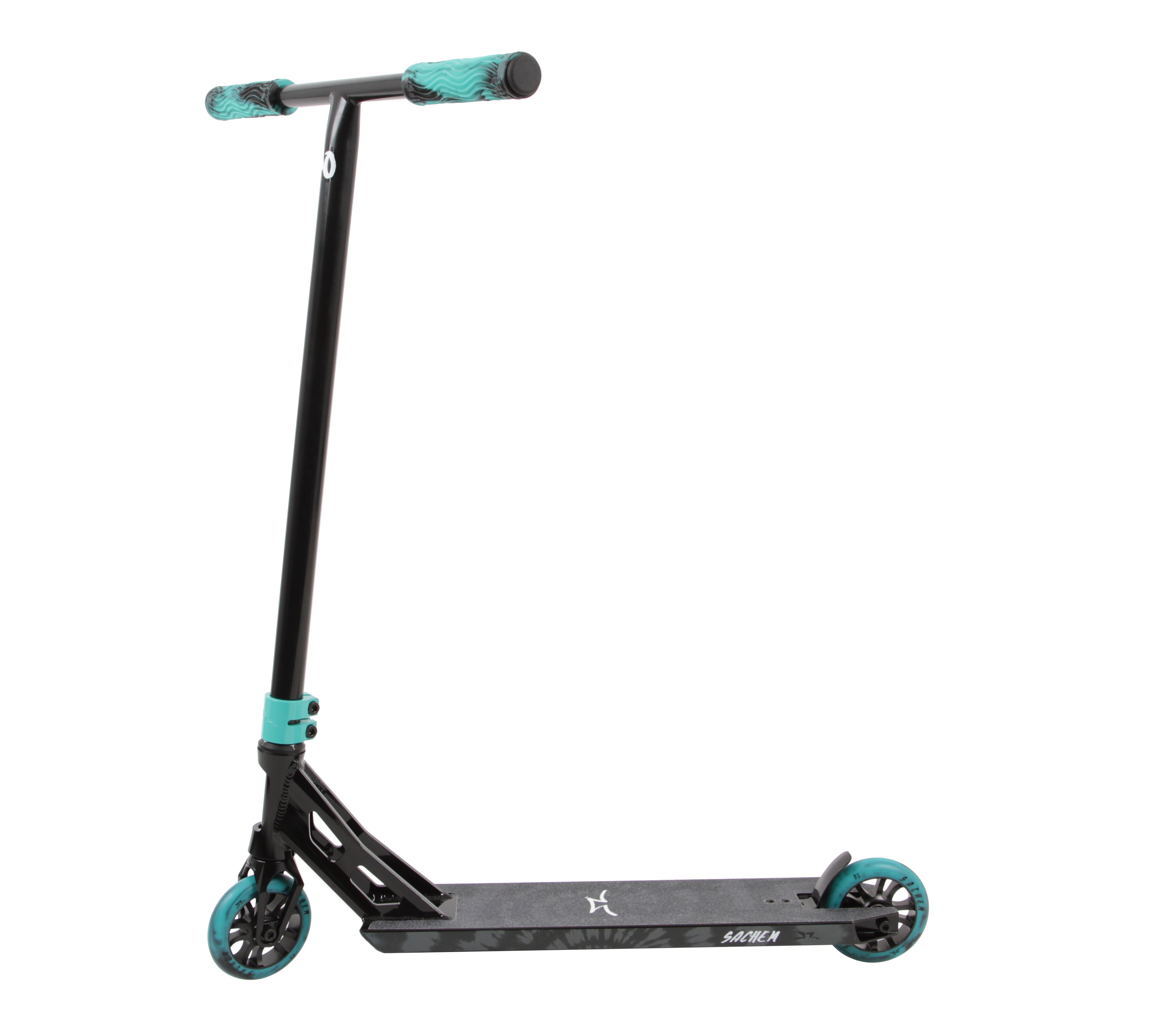 AO Sachem XT - Scooter Complete Black Mint Side View