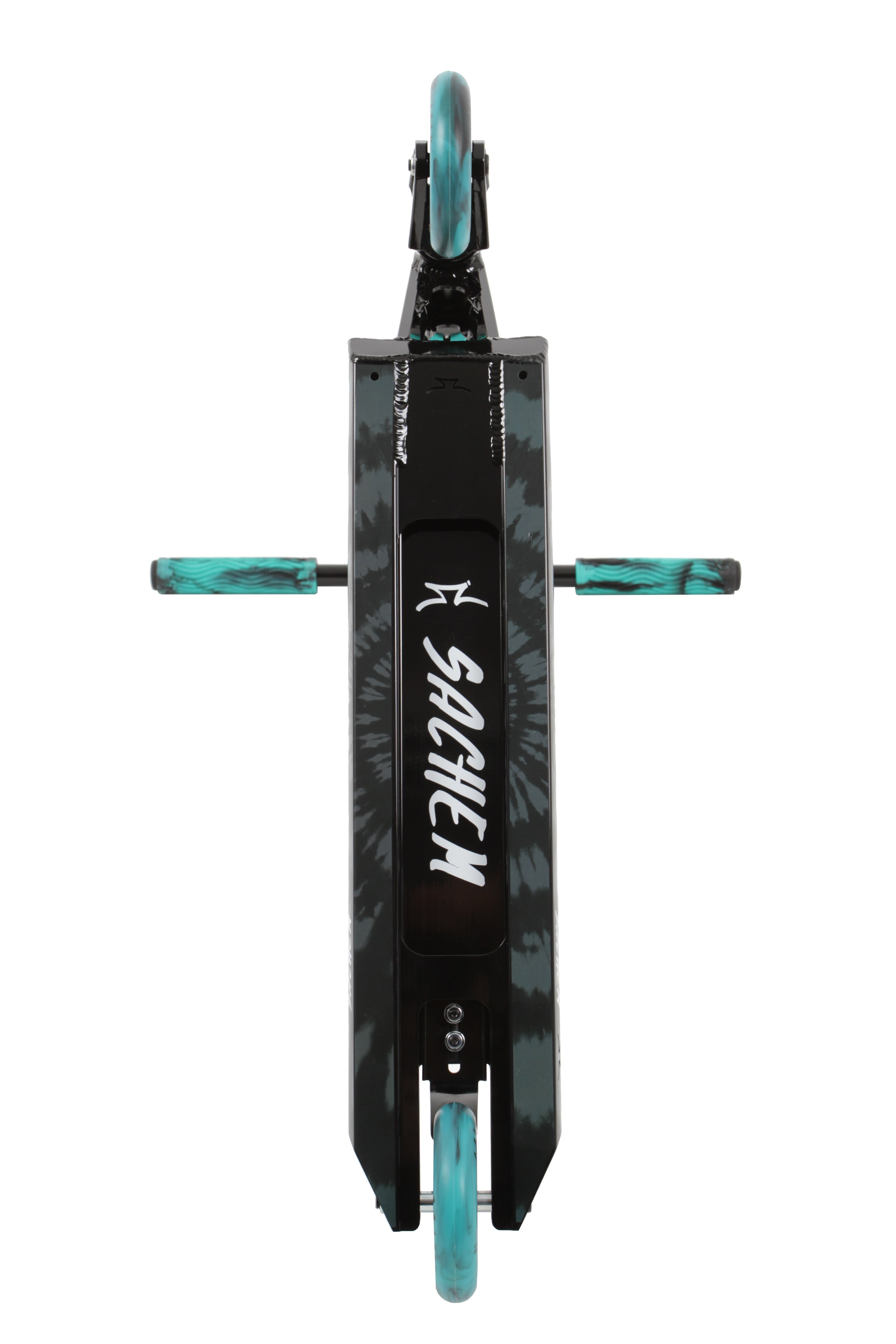 AO Sachem XT - Scooter Complete Black Mint Bottom