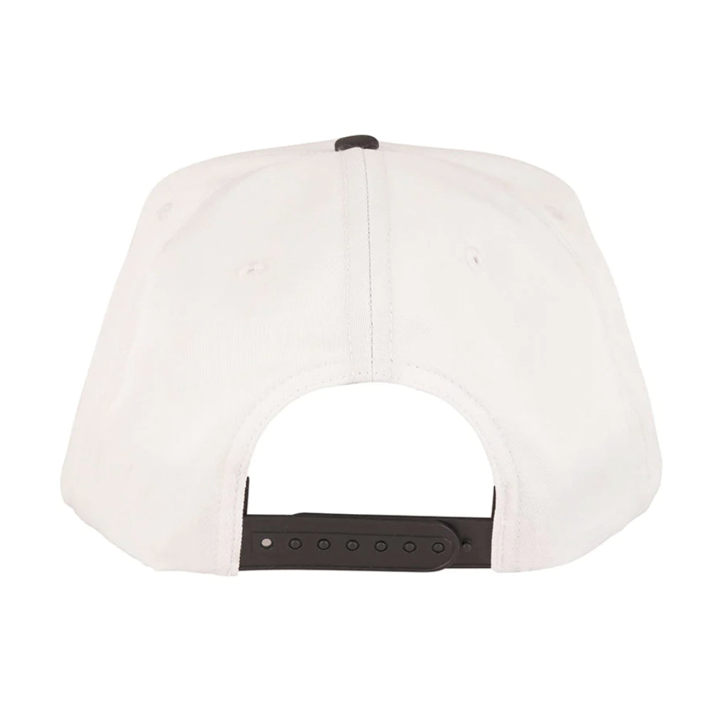 Santa Cruz Classic White Snapback Back