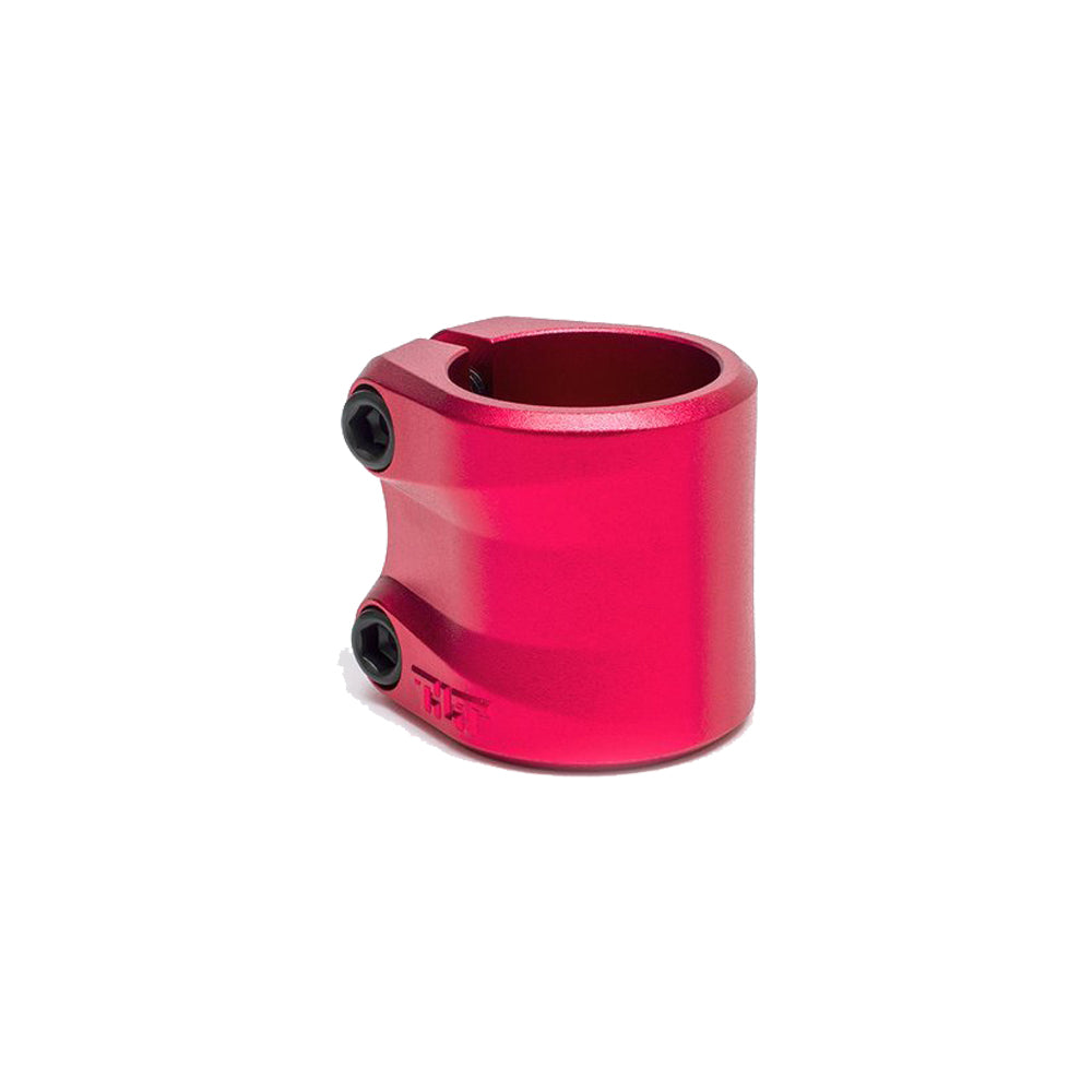 Tilt Sculted Double Bolts Red - Scooter Clamps