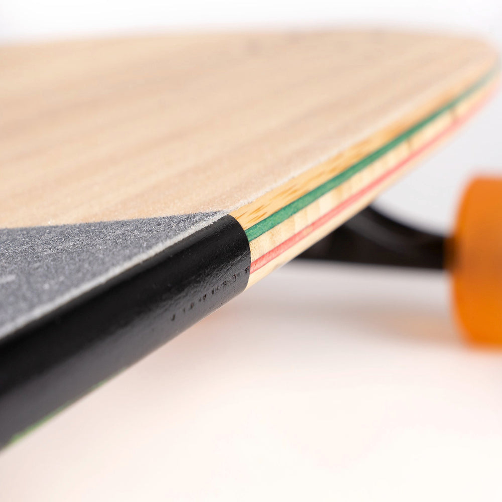 Sector 9 FT. Eden - Longboard Complete Rasta Ply Side