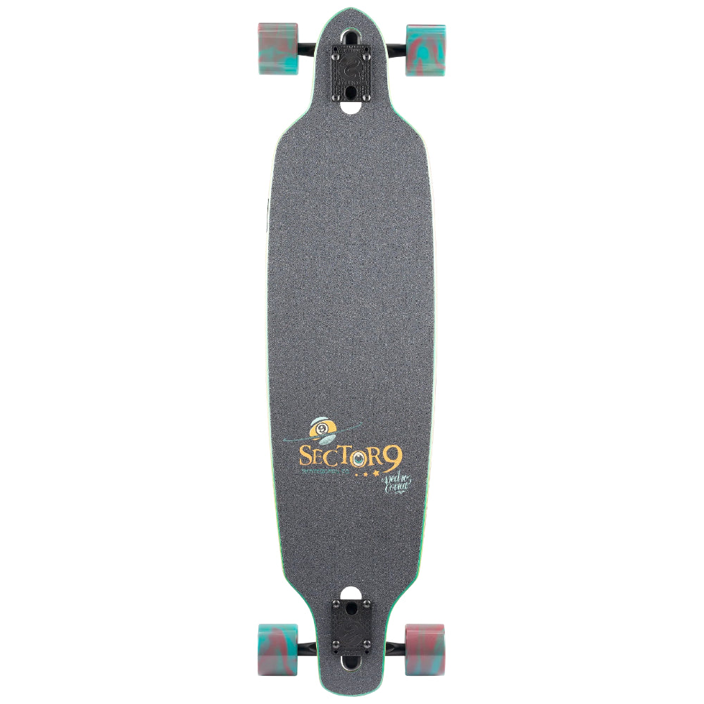 Sector 9 Fractal Battle 36in - Longboard Complete Top Griptape