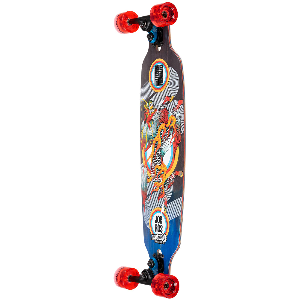 Sector 9 Fractal Kirin 36in - Longboard Complete Angle