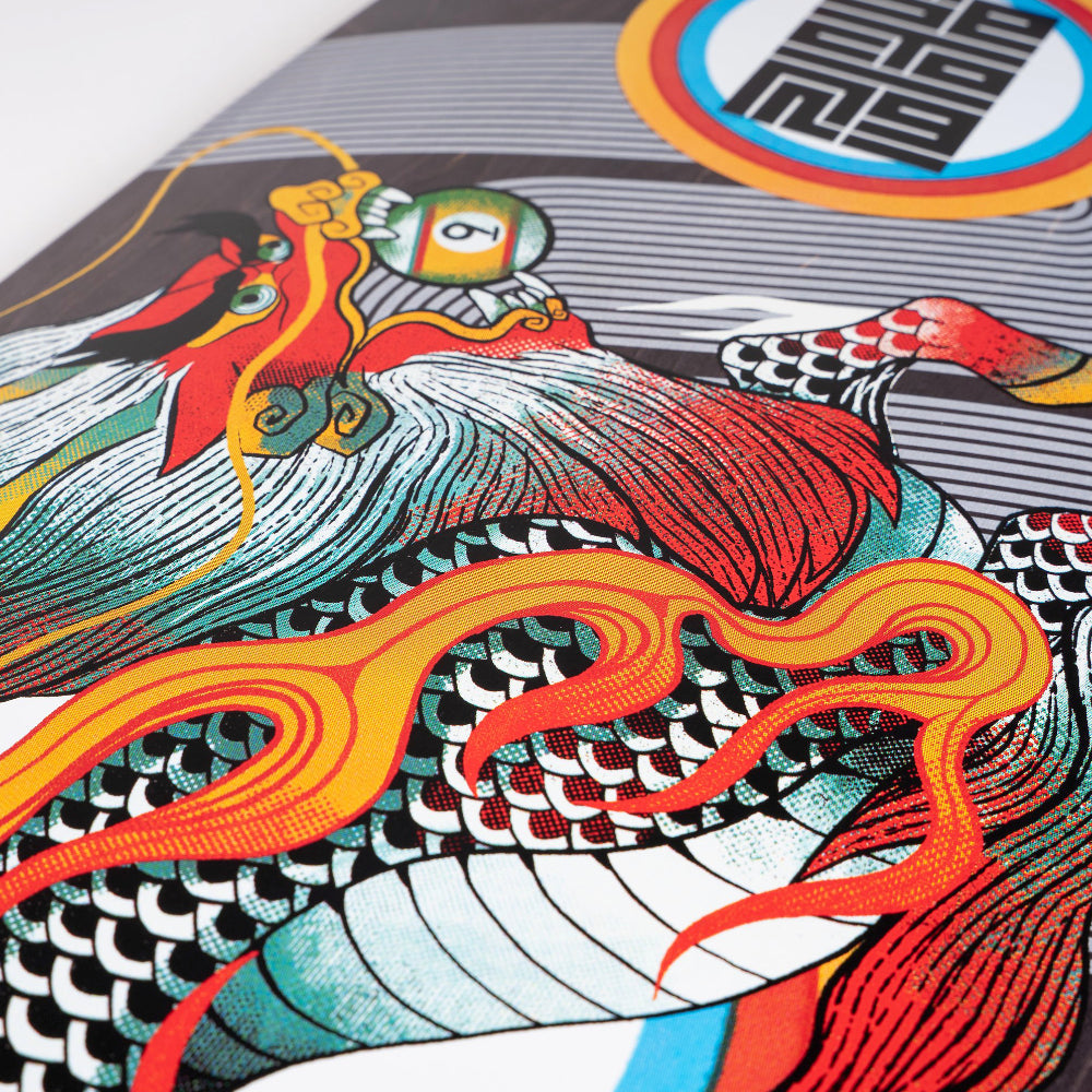 Sector 9 Fractal Kirin 36in - Longboard Complete Deck Design