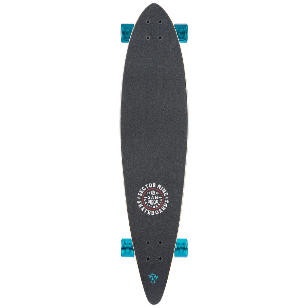 Sector 9 Ledger Fiesta 40in - Longboard Complete Griptape Top