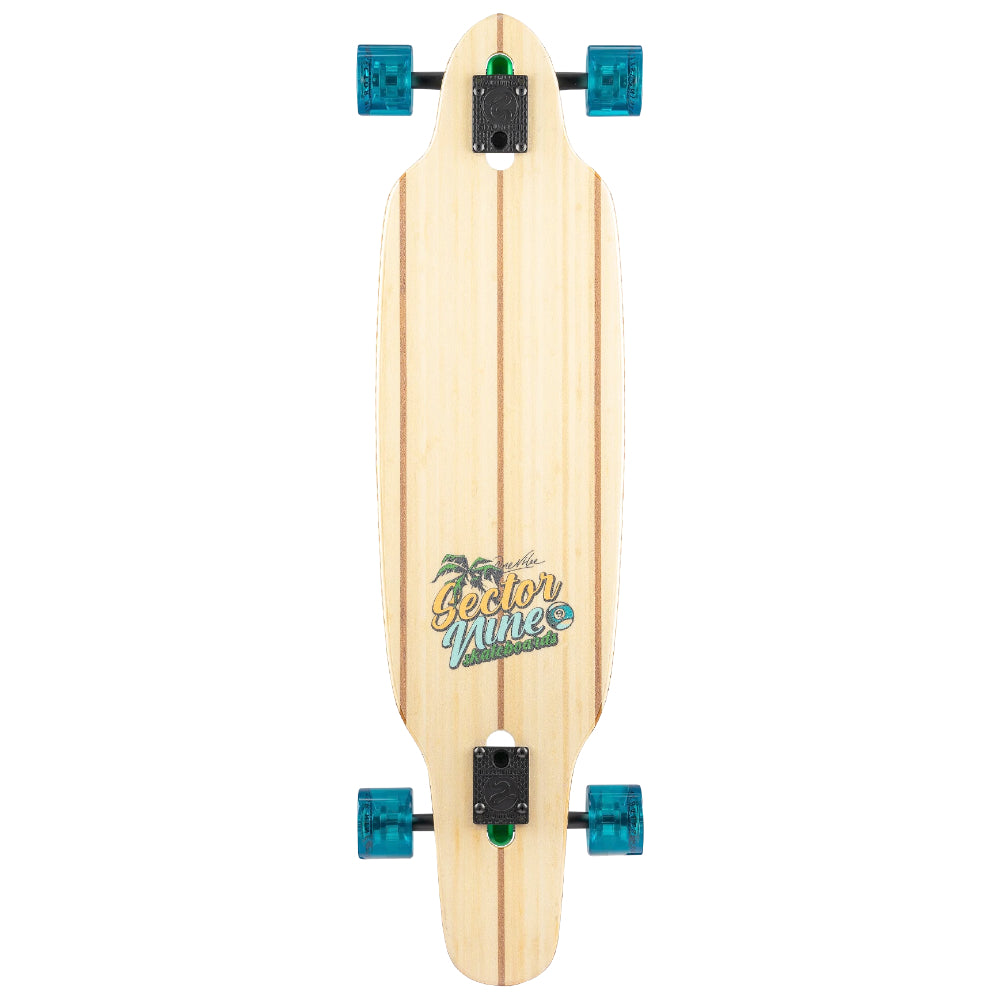Sector 9 Striker Canopy 36.5in - Longboard Complete Top Griptape Clear