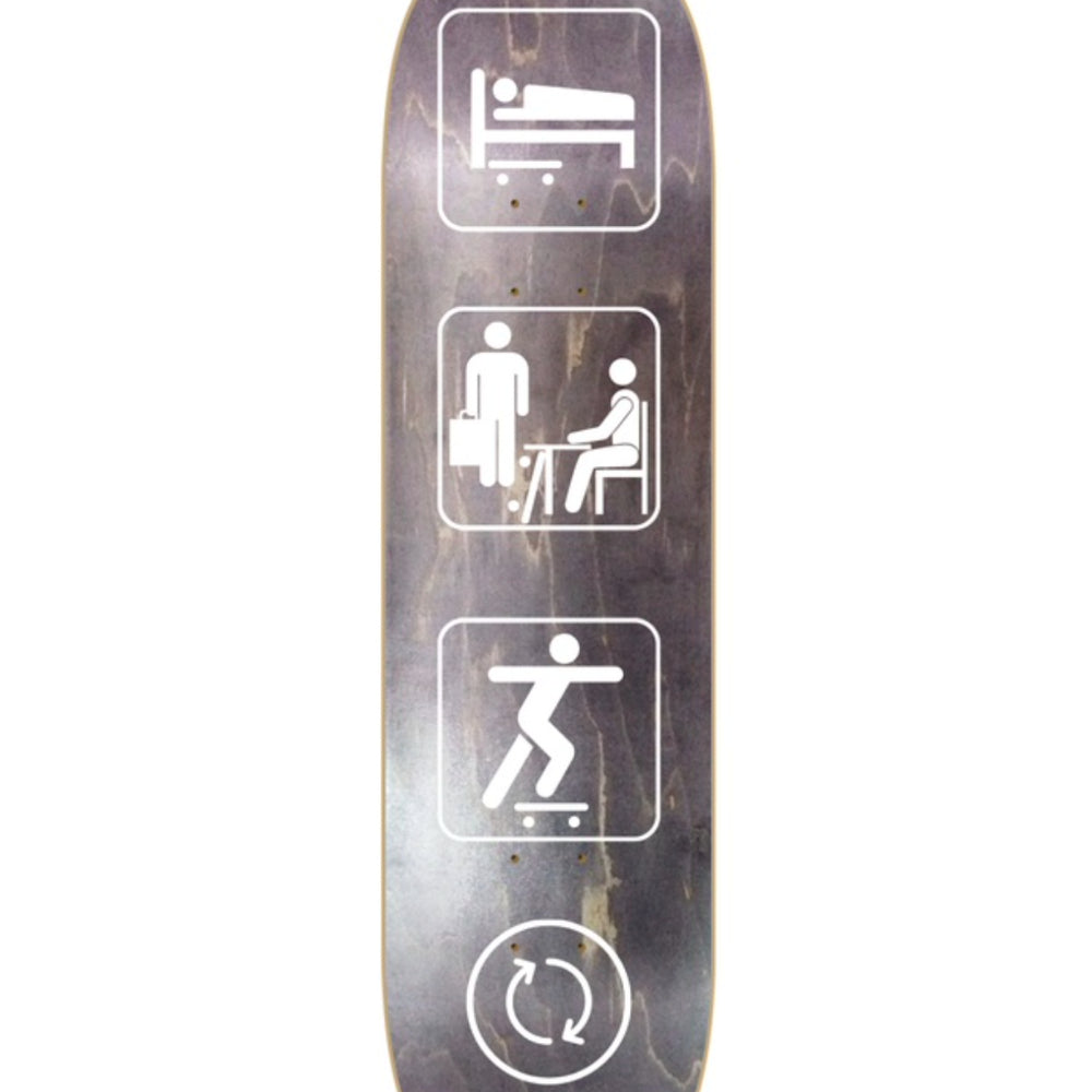 Sleep Work Skate Repeat 8.125 - Skateboard Deck