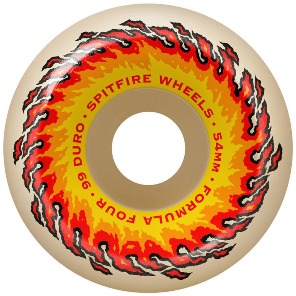 Spitfire Conical OG Fireball Formula Four 99D 54mm - Skateboard Wheels