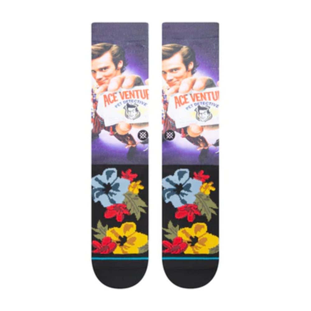 Stance Ace Ventura Pet Detective Crew Socks Front
