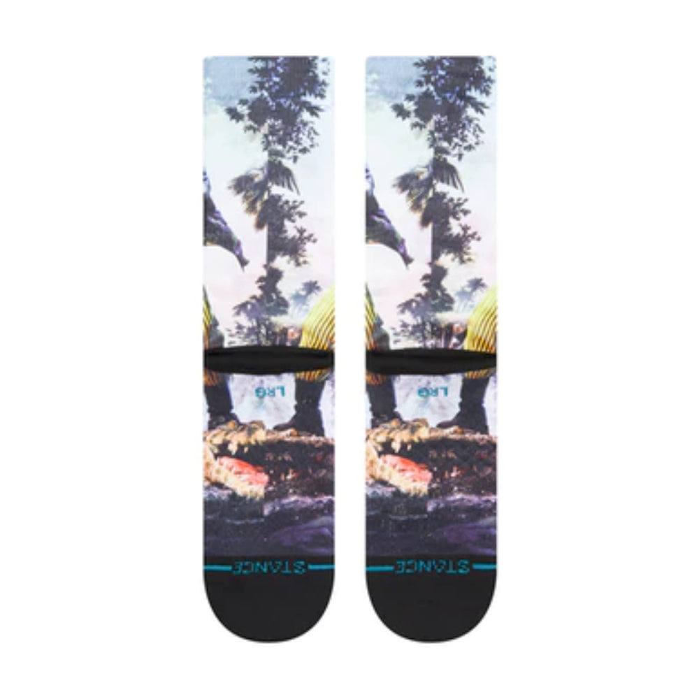 Stance Ace Ventura When Nature Calls Crew Socks Back