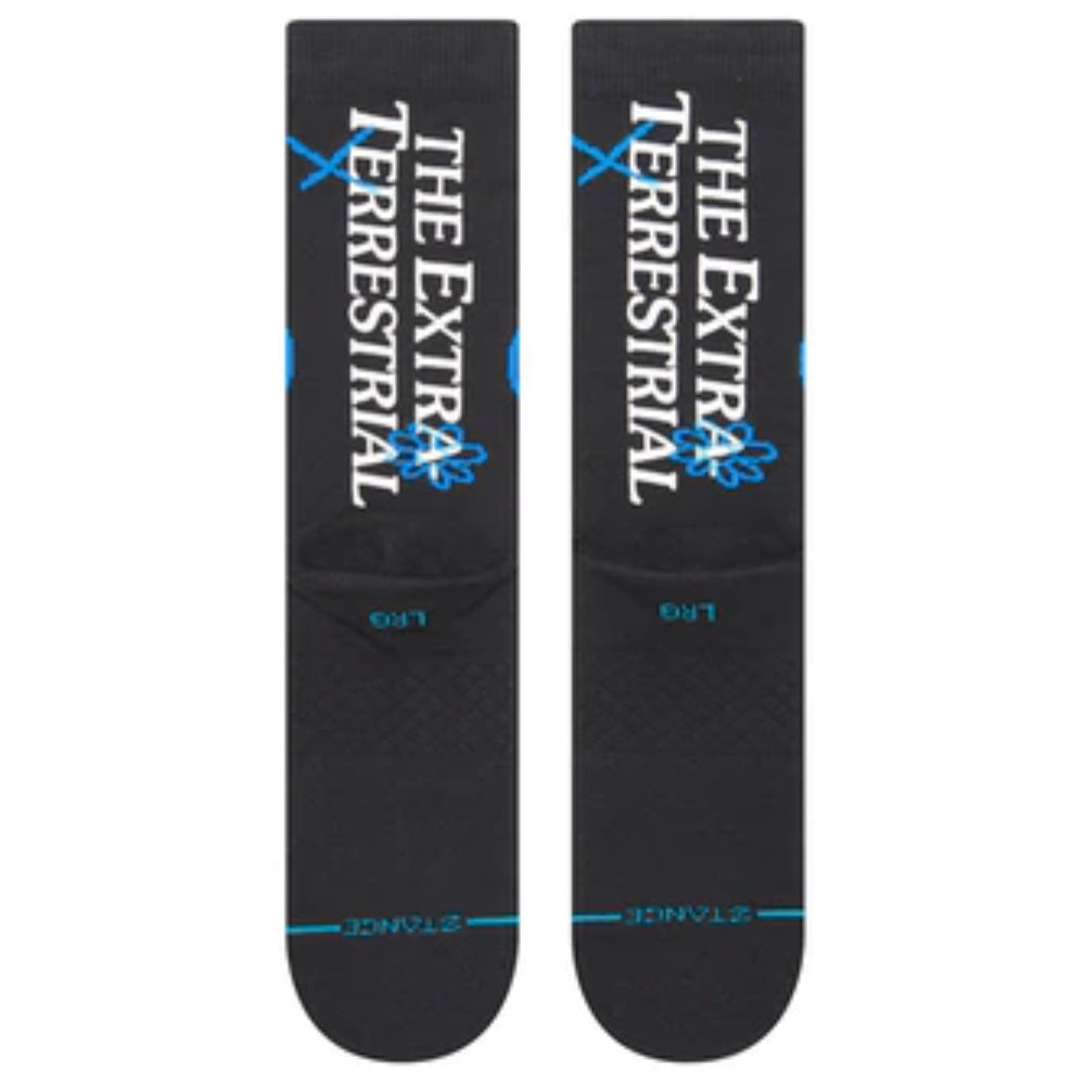 Stance E.T. Extra Terrestrial Crew Black - Socks Back
