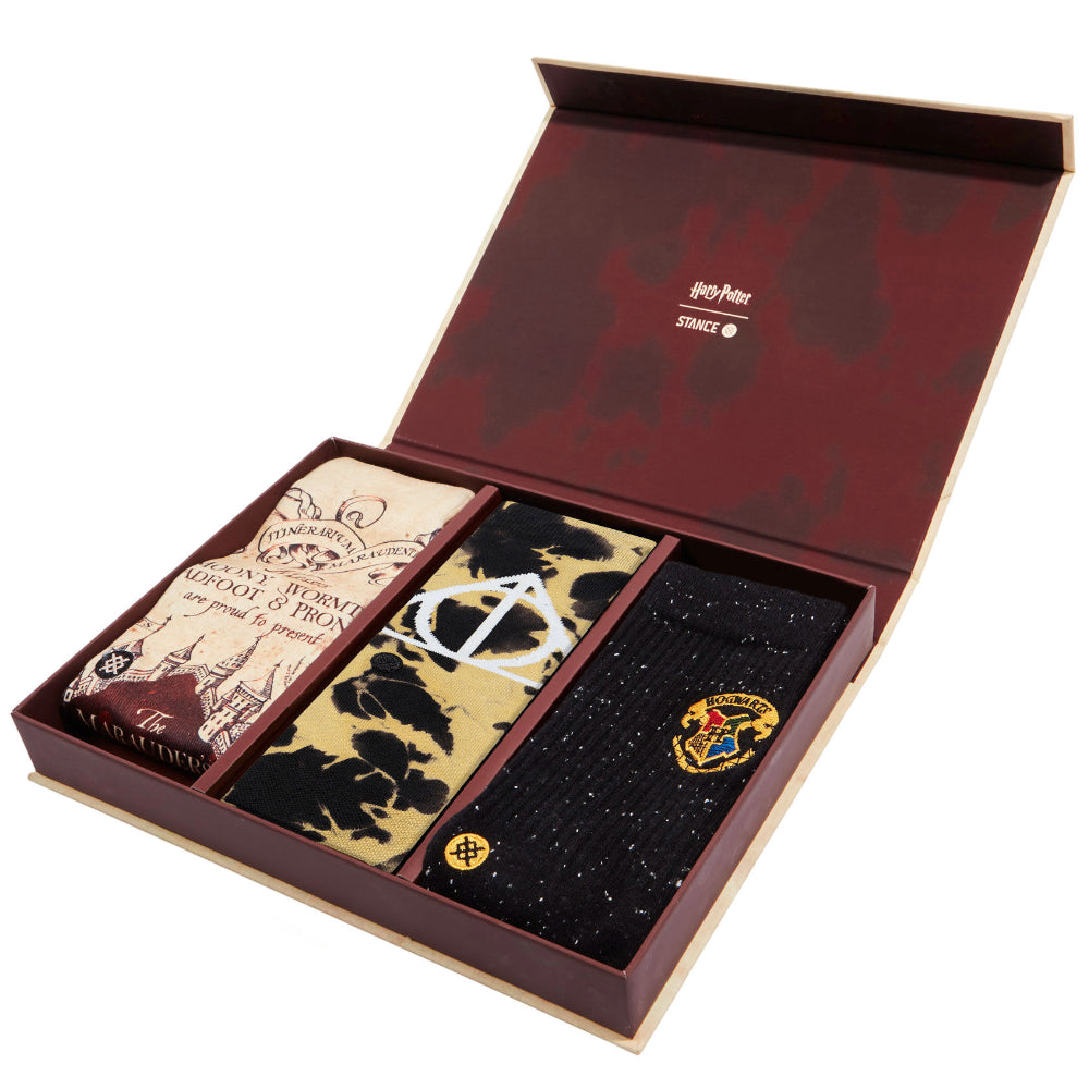 Stance Harry Potter Sorting Hat Crew Socks Box Set Open