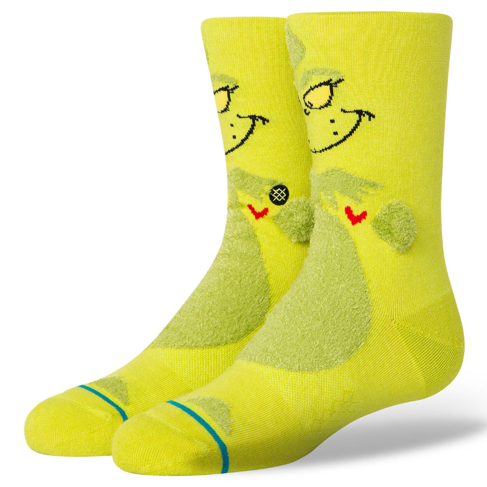 Stance Kids 3D Grinch Crew Socks