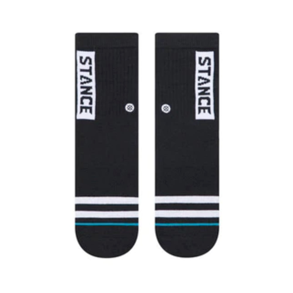 Stance Kids OG Crew Black Socks Front