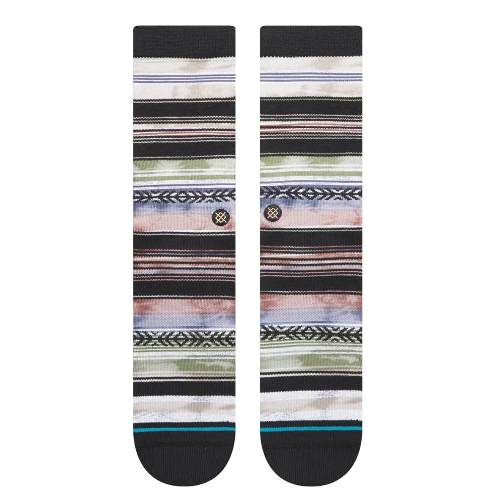Stance Reykir Crew Taupe Socks Front