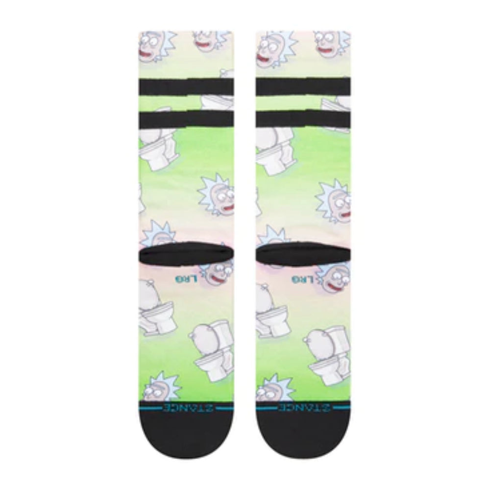 Stance Rick And Morty The Seat Crew Socks Back