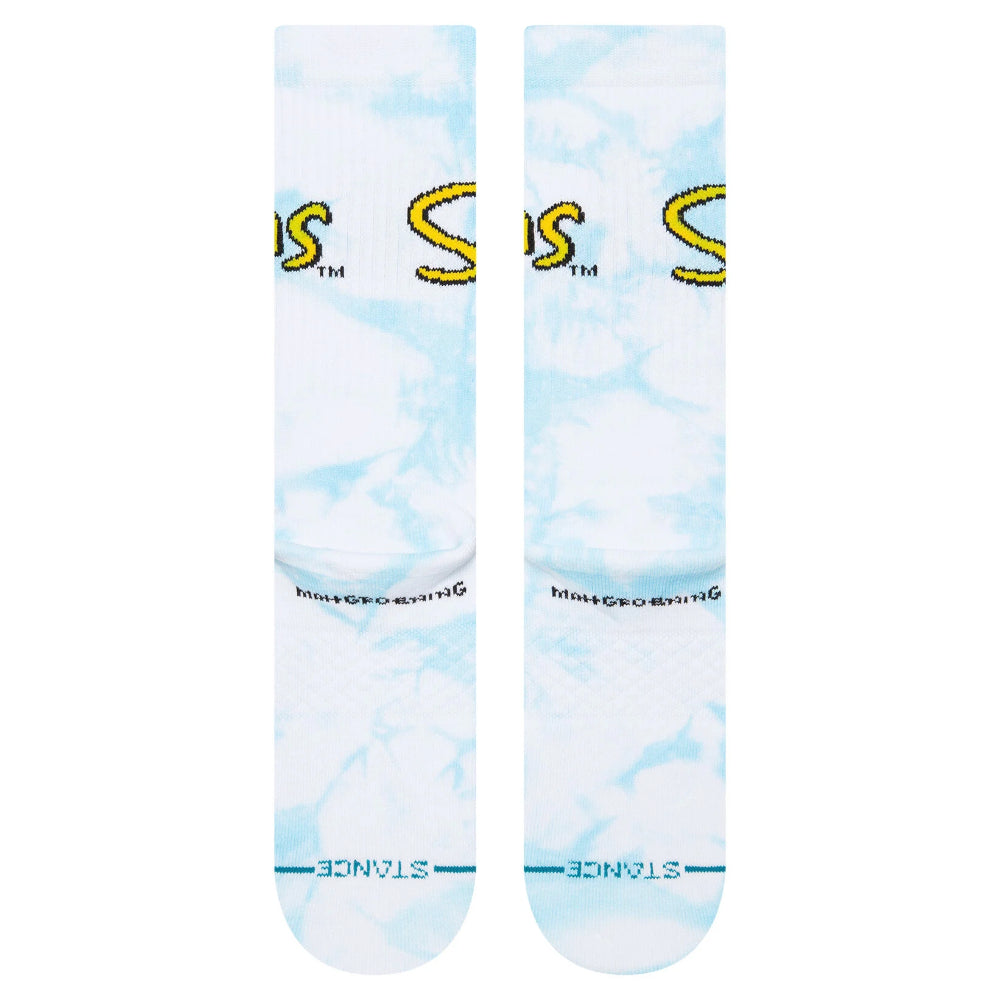Stance Simpsons Intro Crew Socks Back