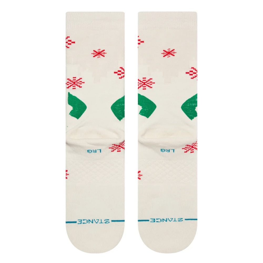 Stance x Elf Buddy The Elf Crew Socks Back