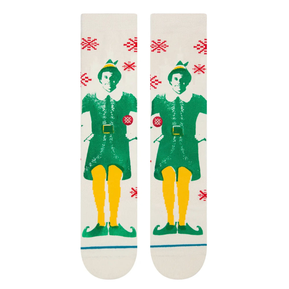 Stance x Elf Buddy The Elf Crew Socks Front