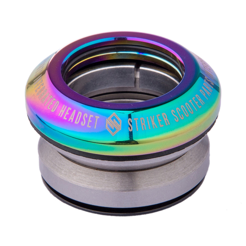 Striker Integrated - Scooter Headset Neochrome