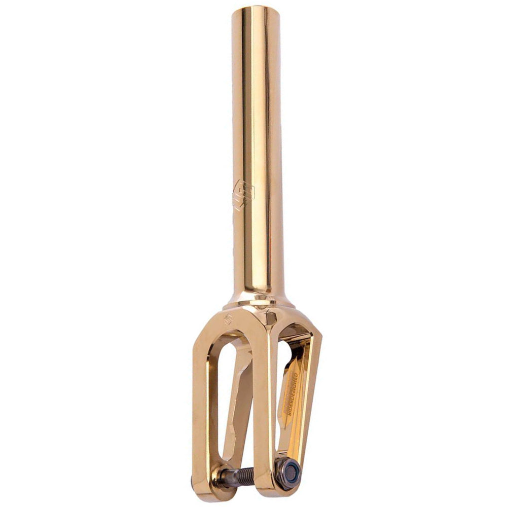 Striker LUX IHC Scooter Fork Gold Chrome