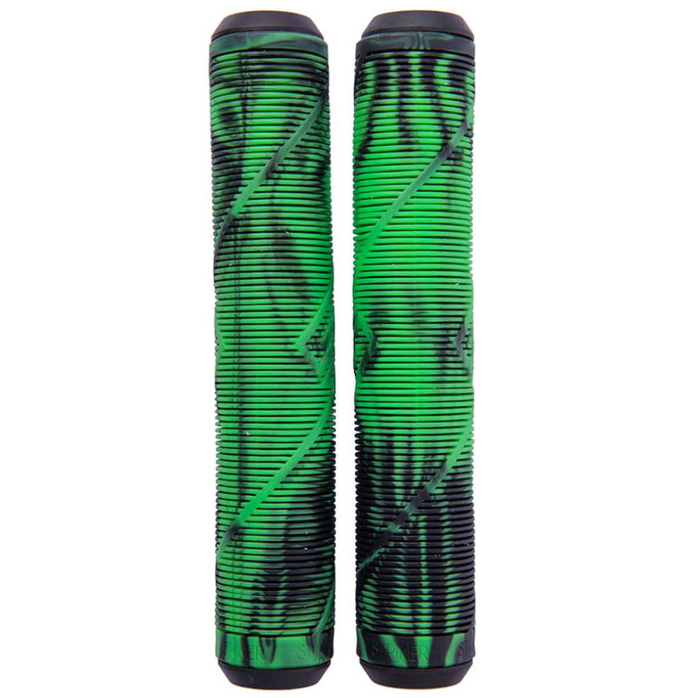 Striker Logo Grips Black Lime